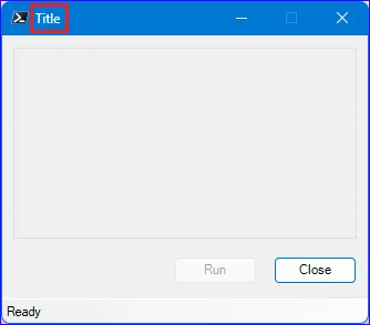 A default ScriptoForm
