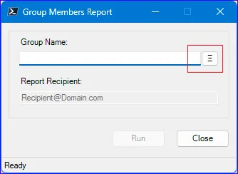 ScriptoForm with example co-located search button