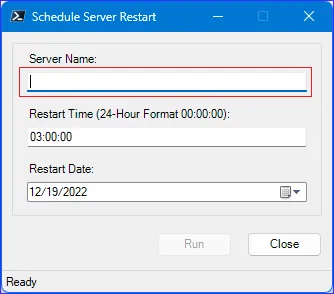 ScriptoForm with example TextBox control